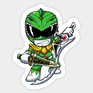 Green Ranger Dragonsaur Sticker